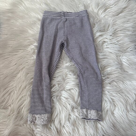 tea collection striped leggings size 3 - Picture 1 of 3